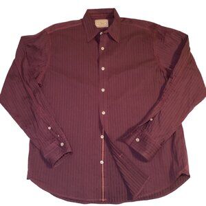 Vintage Italia c1958 Reserved Stock Men's Long Sleeve Size XL Tripled Stitched